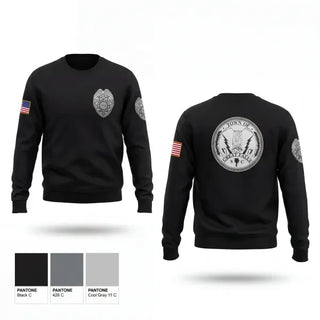 Crew Neck Sweatshirt, Great Falls Police Department, Police, Teamtime, Team time, sublimation, custom sports apparel, team uniforms, spirit wear, spiritwear, sports uniforms, custom shirts, team store, custom team store, fundraiser sports, apparel fundraiser