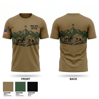 Short Sleeve Performance Shirt, 460 SFS OL-FOA, Air Force, Teamtime, Team time, sublimation, custom sports apparel, team uniforms, spirit wear, spiritwear, sports uniforms, custom shirts, team store, custom team store, fundraiser sports, apparel fundraiser