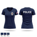 Palm Valley Police Department Women's Short Sleeve V-neck Shirt - 1