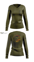 176 SFS Women's Long Sleeve V-neck Shirt - 3