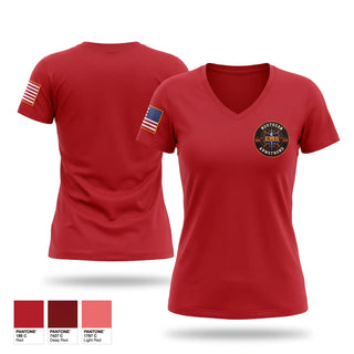 Womens Short Sleeve Vneck Shirt, Northern Armstrong EMS, EMS/EMT, Teamtime, Team time, sublimation, custom sports apparel, team uniforms, spirit wear, spiritwear, sports uniforms, custom shirts, team store, custom team store, fundraiser sports, apparel fundraiser