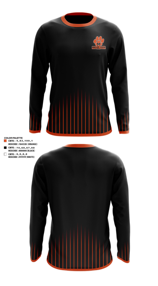 Long Sleeve Performance Shirt, Macon Tiger Golf, Golf, Teamtime, Team time, sublimation, custom sports apparel, team uniforms, spirit wear, spiritwear, sports uniforms, custom shirts, team store, custom team store, fundraiser sports, apparel fundraiser