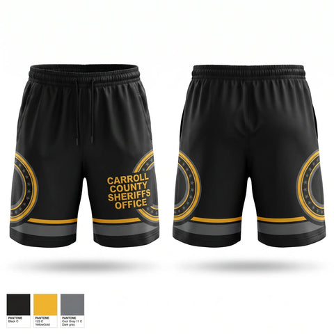 Athletic Shorts With Pockets, Carroll County Sheriff's Office, Police, Teamtime, Team time, sublimation, custom sports apparel, team uniforms, spirit wear, spiritwear, sports uniforms, custom shirts, team store, custom team store, fundraiser sports, apparel fundraiser