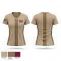 Chadron ROTC 32286389 Women's Short Sleeve V-neck Shirt - 1
