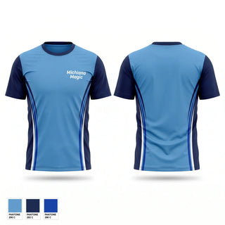 Short Sleeve Performance Shirt, Michiana Magic, Baseball, Teamtime, Team time, sublimation, custom sports apparel, team uniforms, spirit wear, spiritwear, sports uniforms, custom shirts, team store, custom team store, fundraiser sports, apparel fundraiser