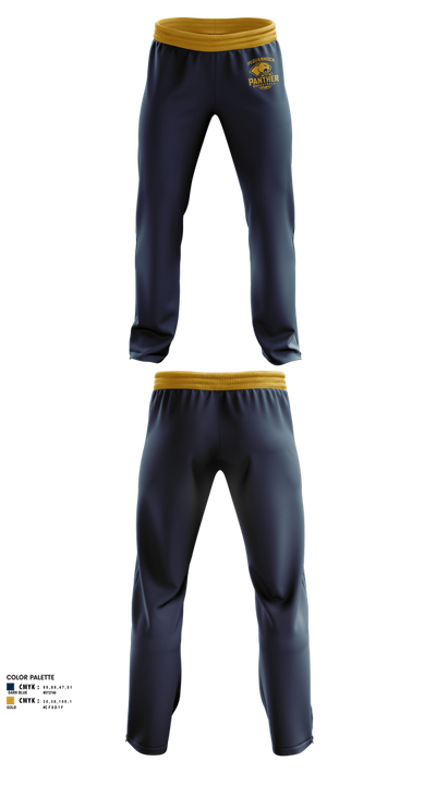 Pequannock Panthers 36964711 Sweatpants - 1