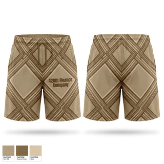 Athletic Shorts With Pockets, 428th Finance Company, Army, Teamtime, Team time, sublimation, custom sports apparel, team uniforms, spirit wear, spiritwear, sports uniforms, custom shirts, team store, custom team store, fundraiser sports, apparel fundraiser