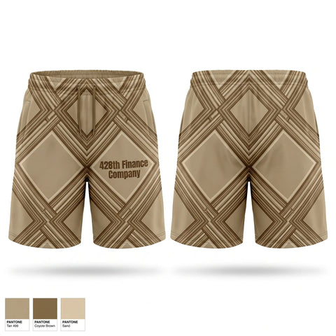 Athletic Shorts With Pockets, 428th Finance Company, Army, Teamtime, Team time, sublimation, custom sports apparel, team uniforms, spirit wear, spiritwear, sports uniforms, custom shirts, team store, custom team store, fundraiser sports, apparel fundraiser