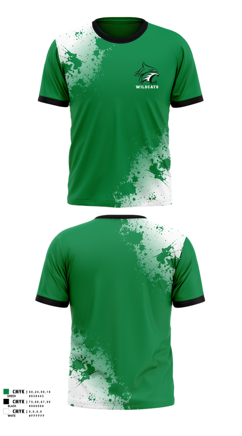 Short Sleeve Performance Shirt, Wildcats, , Teamtime, Team time, sublimation, custom sports apparel, team uniforms, spirit wear, spiritwear, sports uniforms, custom shirts, team store, custom team store, fundraiser sports, apparel fundraiser
