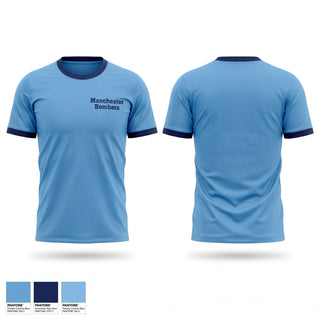 Football Jersey, Manchester Bombers, Baseball, Teamtime, Team time, sublimation, custom sports apparel, team uniforms, spirit wear, spiritwear, sports uniforms, custom shirts, team store, custom team store, fundraiser sports, apparel fundraiser