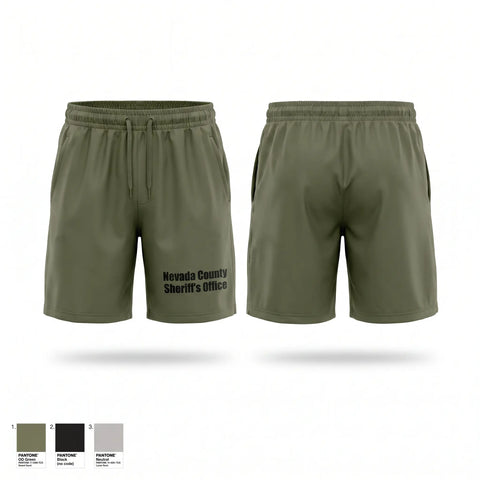 Athletic Shorts With Pockets, Nevada County Sheriff’s Office, Police, Teamtime, Team time, sublimation, custom sports apparel, team uniforms, spirit wear, spiritwear, sports uniforms, custom shirts, team store, custom team store, fundraiser sports, apparel fundraiser