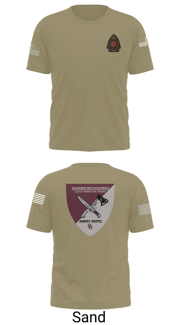 Old School Cotton Feel Shirt, FY 25-26 OU RC, Army, Teamtime, Team time, sublimation, custom sports apparel, team uniforms, spirit wear, spiritwear, sports uniforms, custom shirts, team store, custom team store, fundraiser sports, apparel fundraiser