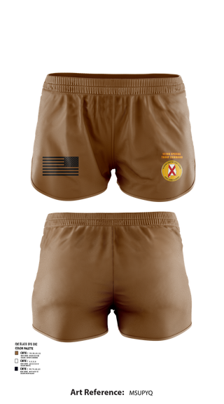 Ranger Panties, 122nd Special Troop Command, , Teamtime, Team time, sublimation, custom sports apparel, team uniforms, spirit wear, spiritwear, sports uniforms, custom shirts, team store, custom team store, fundraiser sports, apparel fundraiser