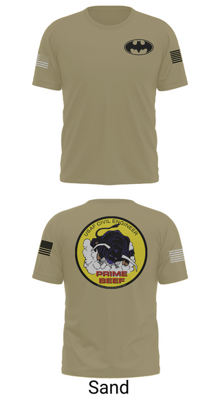 Short Sleeve Performance Shirt, 185th CES, Navy, Teamtime, Team time, sublimation, custom sports apparel, team uniforms, spirit wear, spiritwear, sports uniforms, custom shirts, team store, custom team store, fundraiser sports, apparel fundraiser