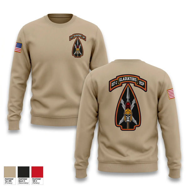 Crew Neck Sweatshirt, DET-2, RSP, National Guard, Teamtime, Team time, sublimation, custom sports apparel, team uniforms, spirit wear, spiritwear, sports uniforms, custom shirts, team store, custom team store, fundraiser sports, apparel fundraiser
