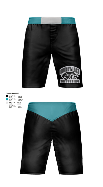 Bonney Lake High School Wrestling 5889785 Fight Shorts - 7
