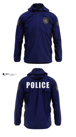 Windbreaker, Cresco Police Department, Police, Teamtime, Team time, sublimation, custom sports apparel, team uniforms, spirit wear, spiritwear, sports uniforms, custom shirts, team store, custom team store, fundraiser sports, apparel fundraiser