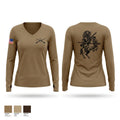 Charlie Company 2-121 IN BN 50671959 Women's Long Sleeve V-neck Shirt - 1