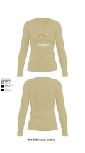 A Troop, 1st squadron-299th Calvary Regiment 70291790 Women's Long Sleeve V-neck Shirt - 82