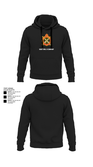 Hoodie, 501st BSB, B Company, , Teamtime, Team time, sublimation, custom sports apparel, team uniforms, spirit wear, spiritwear, sports uniforms, custom shirts, team store, custom team store, fundraiser sports, apparel fundraiser