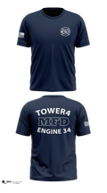 Morristown Fire Department Short Sleeve Performance Shirt - 4