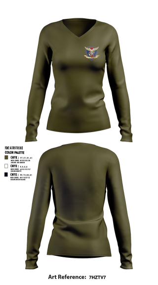 Womens Long Sleeve Vneck Shirt, RS Albany, Marines, Teamtime, Team time, sublimation, custom sports apparel, team uniforms, spirit wear, spiritwear, sports uniforms, custom shirts, team store, custom team store, fundraiser sports, apparel fundraiser