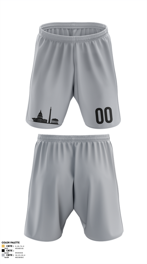 Mens Soccer Shorts, Flight School DMV, Men's Soccer, Teamtime, Team time, sublimation, custom sports apparel, team uniforms, spirit wear, spiritwear, sports uniforms, custom shirts, team store, custom team store, fundraiser sports, apparel fundraiser