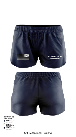 Ranger Panties, ALTAMONT POLICE DEPARTMENT, Police, Teamtime, Team time, sublimation, custom sports apparel, team uniforms, spirit wear, spiritwear, sports uniforms, custom shirts, team store, custom team store, fundraiser sports, apparel fundraiser