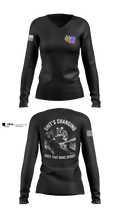 10th MTN, G2 ACE Women's Long Sleeve V-neck Shirt - 4