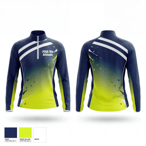 Quarter Zip Jacket, FCAA 10u Attitude, Softball, Teamtime, Team time, sublimation, custom sports apparel, team uniforms, spirit wear, spiritwear, sports uniforms, custom shirts, team store, custom team store, fundraiser sports, apparel fundraiser