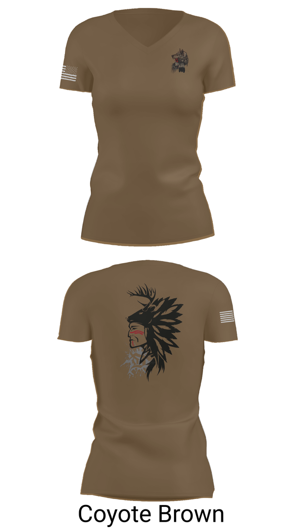 Womens Short Sleeve Vneck Shirt, 101st airborne 1-327, Army, Teamtime, Team time, sublimation, custom sports apparel, team uniforms, spirit wear, spiritwear, sports uniforms, custom shirts, team store, custom team store, fundraiser sports, apparel fundraiser