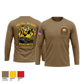 Long Sleeve Performance Shirt, 478th Trasportation Company, Army, Teamtime, Team time, sublimation, custom sports apparel, team uniforms, spirit wear, spiritwear, sports uniforms, custom shirts, team store, custom team store, fundraiser sports, apparel fundraiser