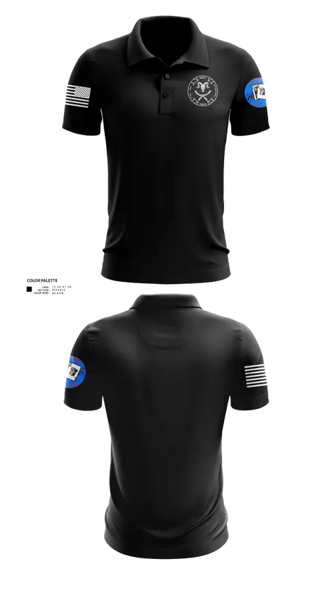 Short Sleeve Performance Polo, A co 2-4GSAB, Army, Teamtime, Team time, sublimation, custom sports apparel, team uniforms, spirit wear, spiritwear, sports uniforms, custom shirts, team store, custom team store, fundraiser sports, apparel fundraiser