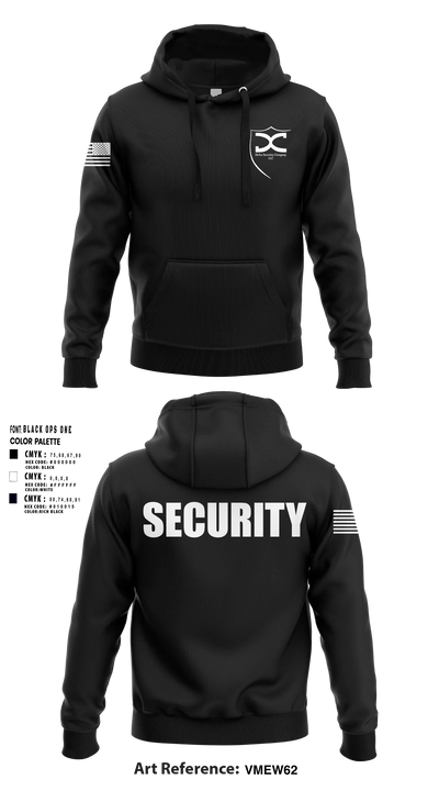 Delta Security Company LLC. Hoodie - 5