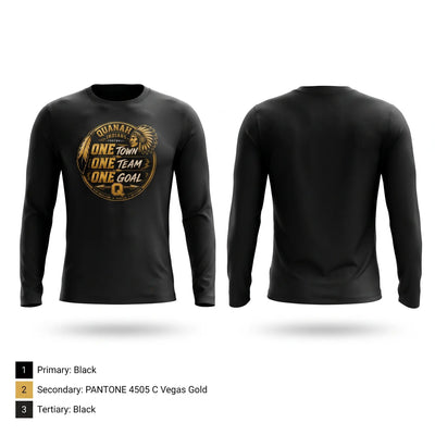 Quanah Indians Long Sleeve Performance Shirt 2