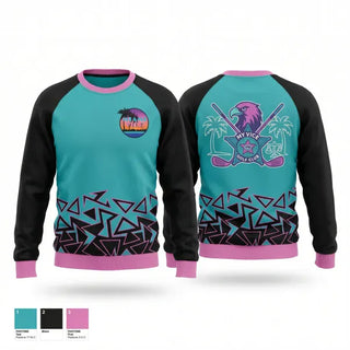 Crew Neck Sweatshirt, My Vice Golf, Golf, Teamtime, Team time, sublimation, custom sports apparel, team uniforms, spirit wear, spiritwear, sports uniforms, custom shirts, team store, custom team store, fundraiser sports, apparel fundraiser