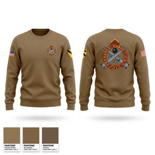 Crew Neck Sweatshirt, Charlie Company, 553 DSSB, Army, Teamtime, Team time, sublimation, custom sports apparel, team uniforms, spirit wear, spiritwear, sports uniforms, custom shirts, team store, custom team store, fundraiser sports, apparel fundraiser
