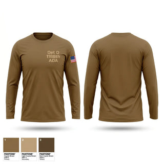 Long Sleeve Performance Shirt, Det. D. 1-188th ADA, National Guard, Teamtime, Team time, sublimation, custom sports apparel, team uniforms, spirit wear, spiritwear, sports uniforms, custom shirts, team store, custom team store, fundraiser sports, apparel fundraiser