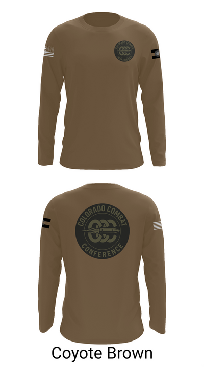 Colorado Combat Conference 90728248 Long Sleeve Performance Shirt 6