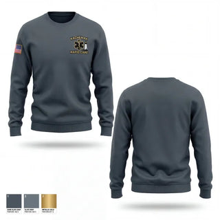 Crew Neck Sweatshirt, Kachemak Rapid Care Ambulance, EMS/EMT, Teamtime, Team time, sublimation, custom sports apparel, team uniforms, spirit wear, spiritwear, sports uniforms, custom shirts, team store, custom team store, fundraiser sports, apparel fundraiser