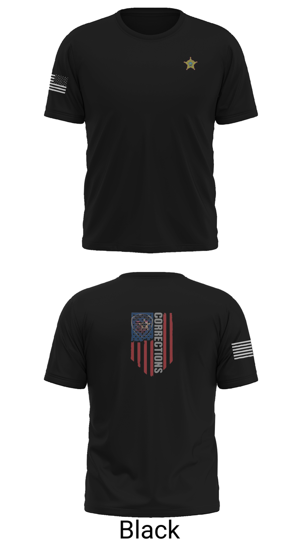 Old School Cotton Feel Shirt, Ottawa County Sheriff’s Office, Police, Teamtime, Team time, sublimation, custom sports apparel, team uniforms, spirit wear, spiritwear, sports uniforms, custom shirts, team store, custom team store, fundraiser sports, apparel fundraiser