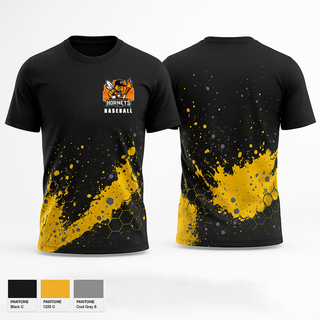 Old School Cotton Feel Shirt, Montgomery Hornets, Baseball, Teamtime, Team time, sublimation, custom sports apparel, team uniforms, spirit wear, spiritwear, sports uniforms, custom shirts, team store, custom team store, fundraiser sports, apparel fundraiser