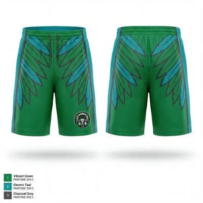 Murray County High School Tennis 10528172 Athletic Shorts With Pockets - 1