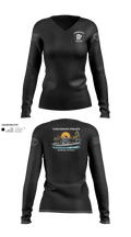 Cincinnati Police Marine Patrol 27888312 Women's Long Sleeve V-neck Shirt - 21