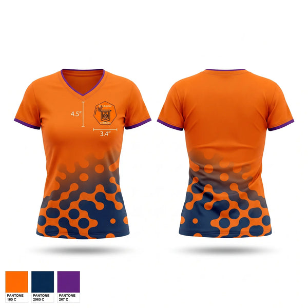Womens Short Sleeve Vneck Shirt, Rockdale Strikers, Men's Soccer, Teamtime, Team time, sublimation, custom sports apparel, team uniforms, spirit wear, spiritwear, sports uniforms, custom shirts, team store, custom team store, fundraiser sports, apparel fundraiser