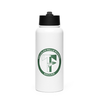 Tallulah Falls School Soccer 32825248 Stainless Steel Water Bottle with a Straw Lid