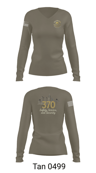 Womens Long Sleeve Vneck Shirt, Unknown, Police, Teamtime, Team time, sublimation, custom sports apparel, team uniforms, spirit wear, spiritwear, sports uniforms, custom shirts, team store, custom team store, fundraiser sports, apparel fundraiser