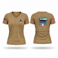 D/10th GE Women's Short Sleeve V-neck Shirt - 1