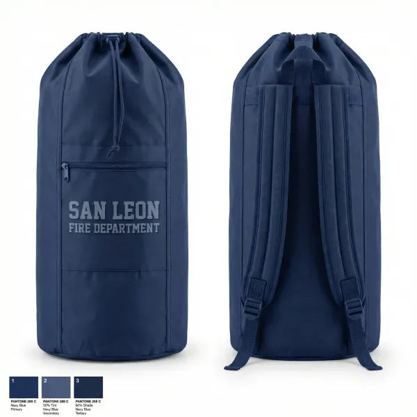 Gear Bag, San Leon Fire Department, Fire Department, Teamtime, Team time, sublimation, custom sports apparel, team uniforms, spirit wear, spiritwear, sports uniforms, custom shirts, team store, custom team store, fundraiser sports, apparel fundraiser