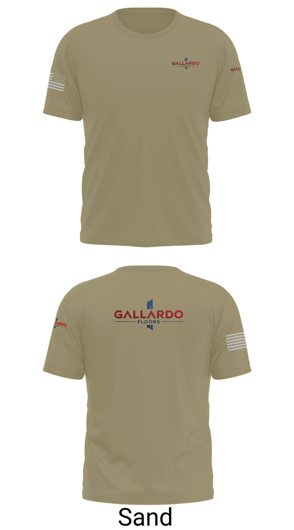 Old School Cotton Feel Shirt, Gallardo Floor’s, Army, Teamtime, Team time, sublimation, custom sports apparel, team uniforms, spirit wear, spiritwear, sports uniforms, custom shirts, team store, custom team store, fundraiser sports, apparel fundraiser